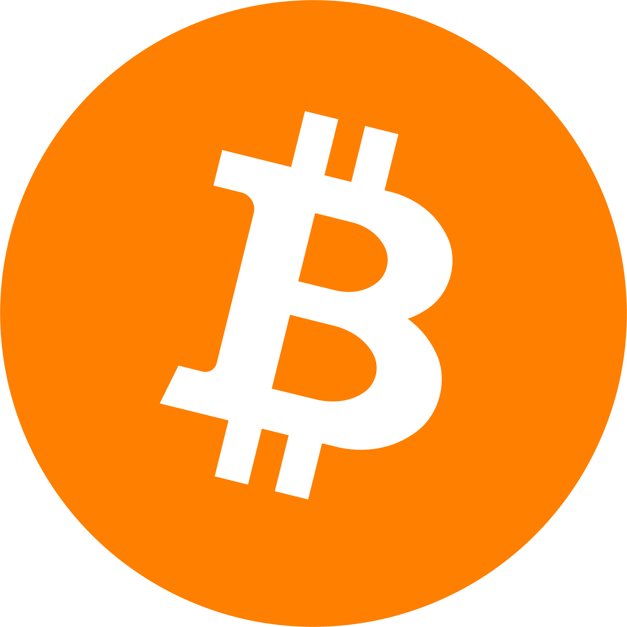 completed bitcoin logo tif file